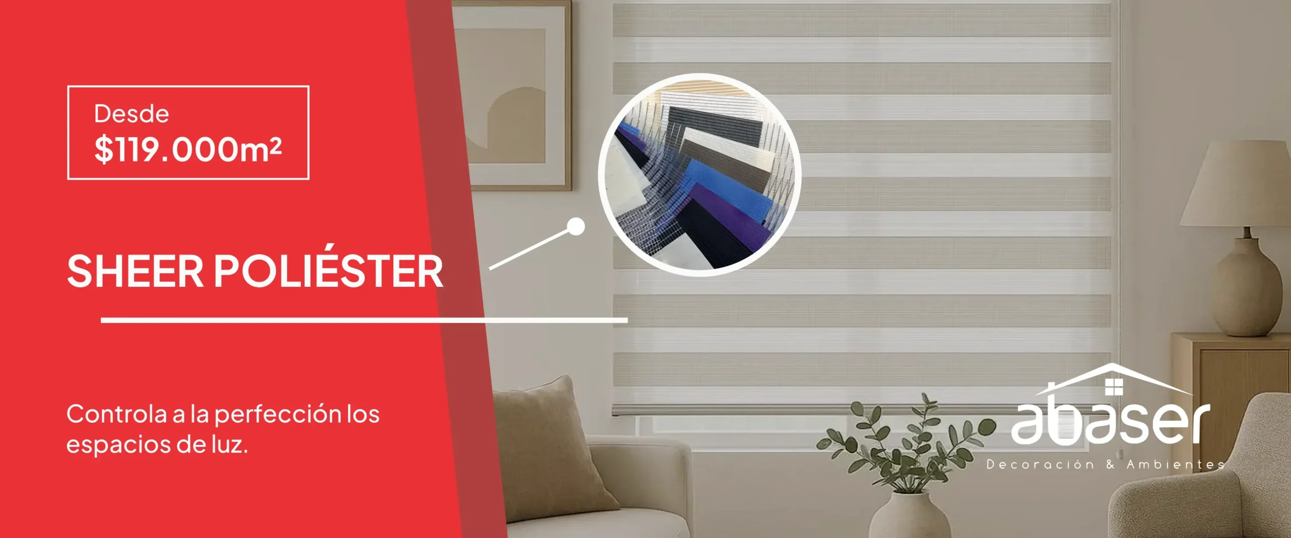 CARRUSEL - SHEER POLIÉSTER