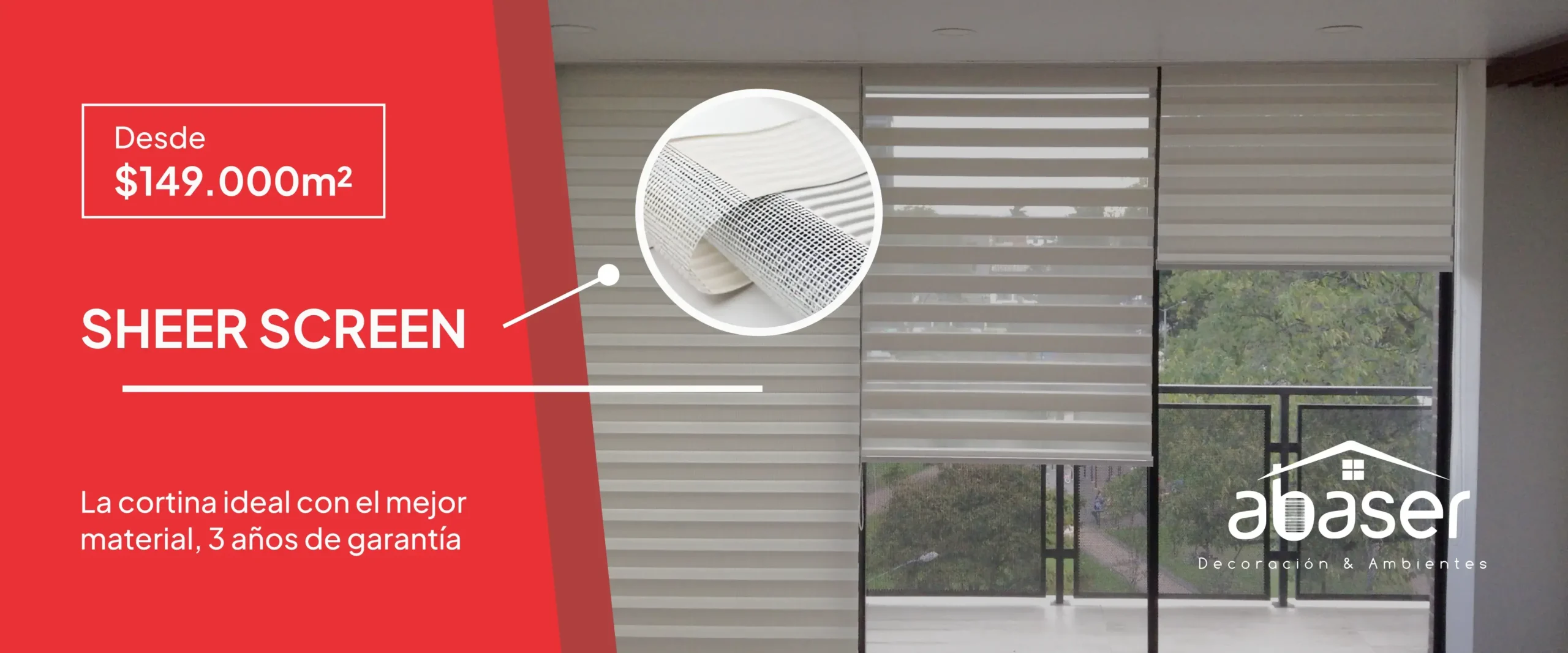 CARRUSEL - SHEER SCREEN